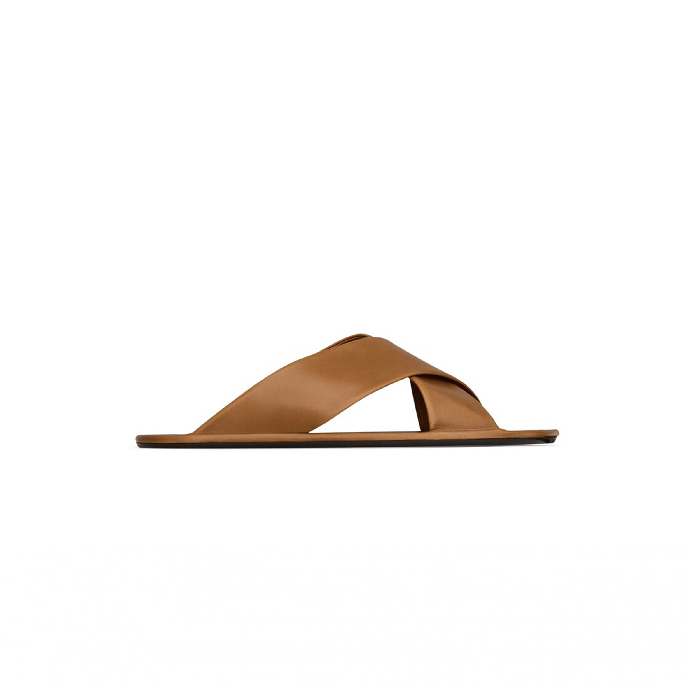 YSL CARLYLE SLIDES IN SMOOTH LEATHER 825283AADF02526 YSL CARLYLE SLIDES IN SMOOTH LEATHER 825283AADF02526